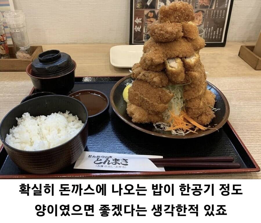한국 돈까스에 불만이 많은 일본인