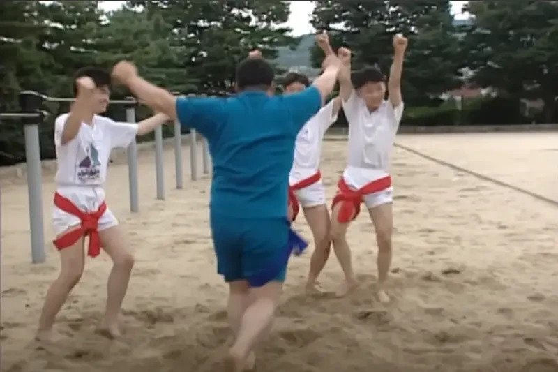 강호동 학교 통 등교장면의 진실