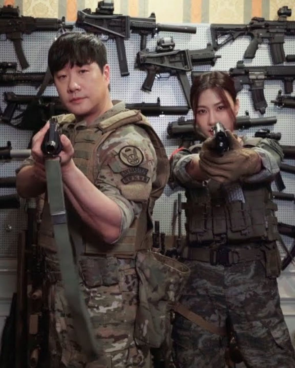 군복 입은 에이핑크 오하영 잘생긴 미모