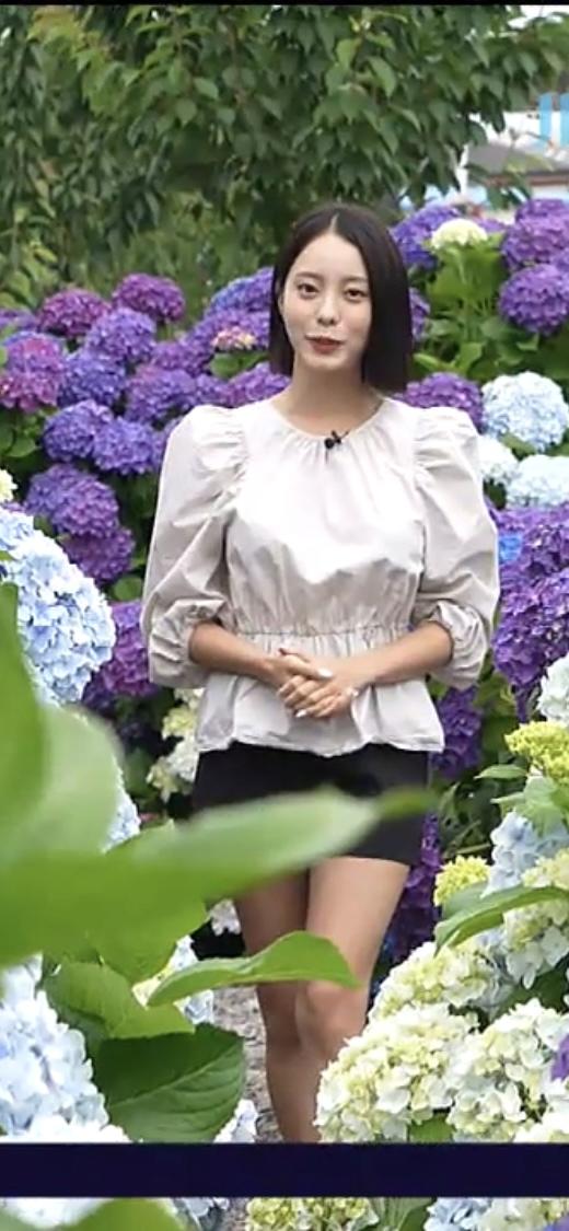 고민시 느낌의 제주방송 기상캐스터 [스압]