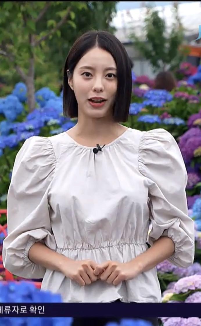 고민시 느낌의 제주방송 기상캐스터 [스압]