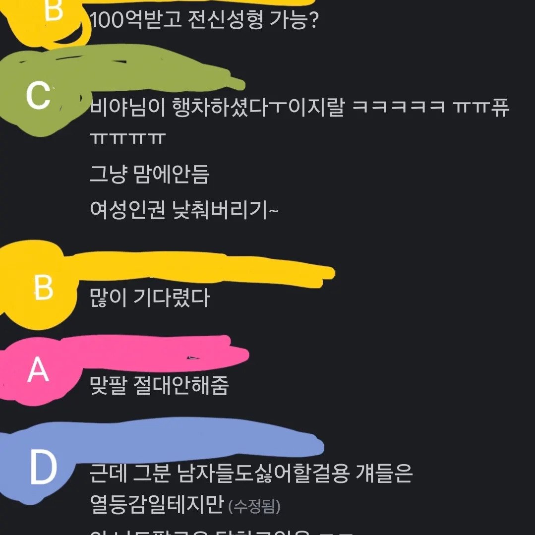 ㅇㅎ) 특정 소수 여성일러레분들 허위사실 유포 경고