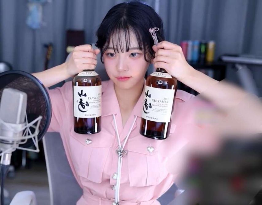 오랜만에 방송에서 술 자랑하는 'QWER' 쵸단