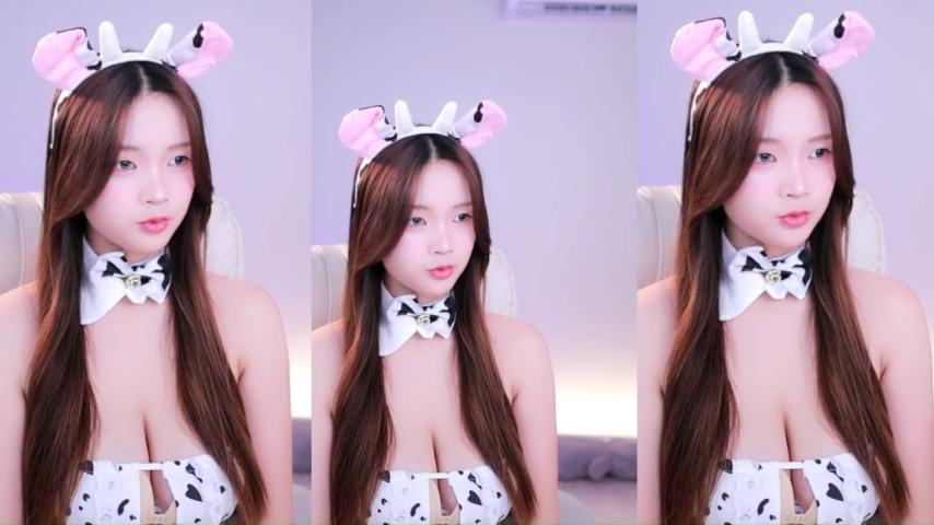 젖소로 분장한 [세림잉] 육덕진 가슴골