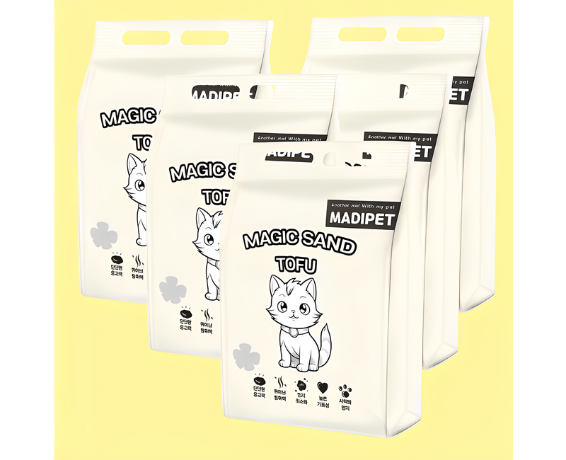 메디펫 매직 고양이 두부모래, 10L, 5팩