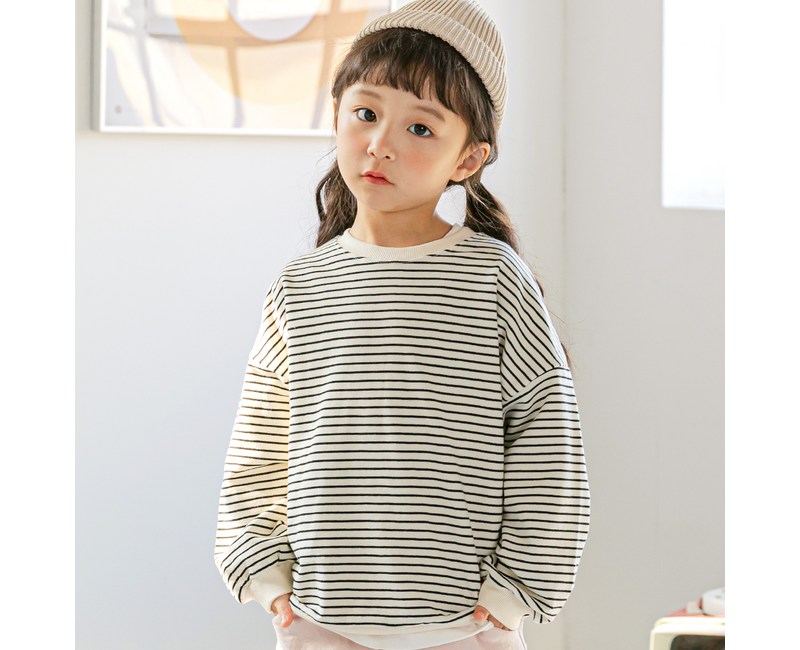 바오밥나무 아동용 와이어 맨투맨
