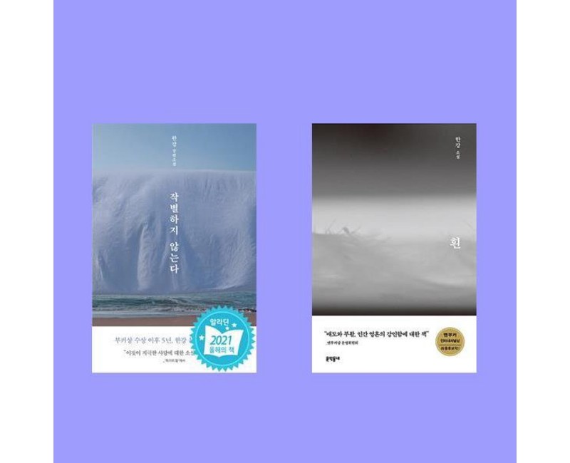 흰+작별하지 않는다 한강 장편소설 2권 세트