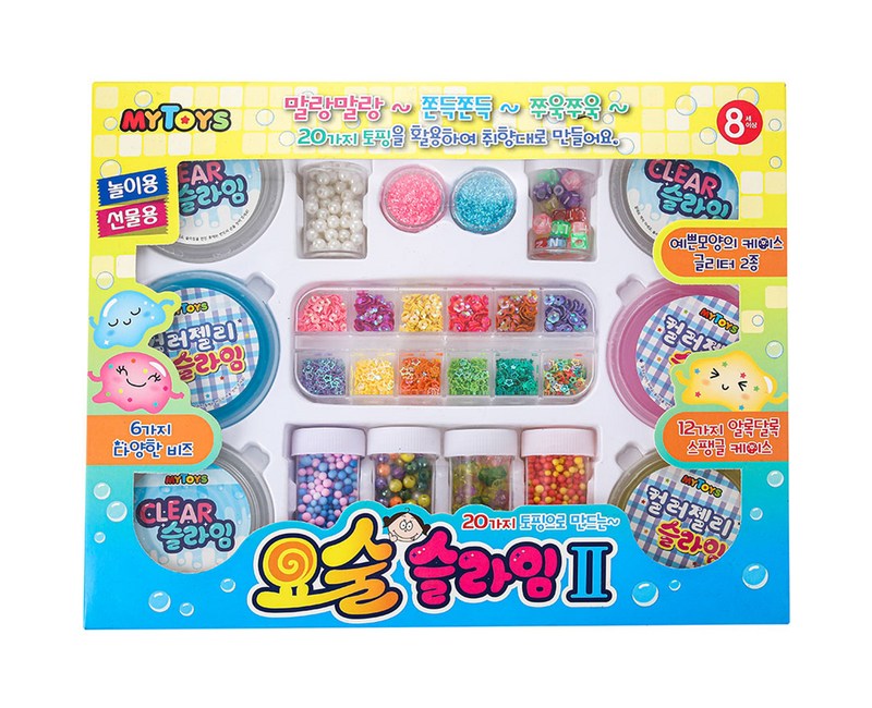 MYTOYS 요술슬라임 2, 혼합색상, 540g, 1개