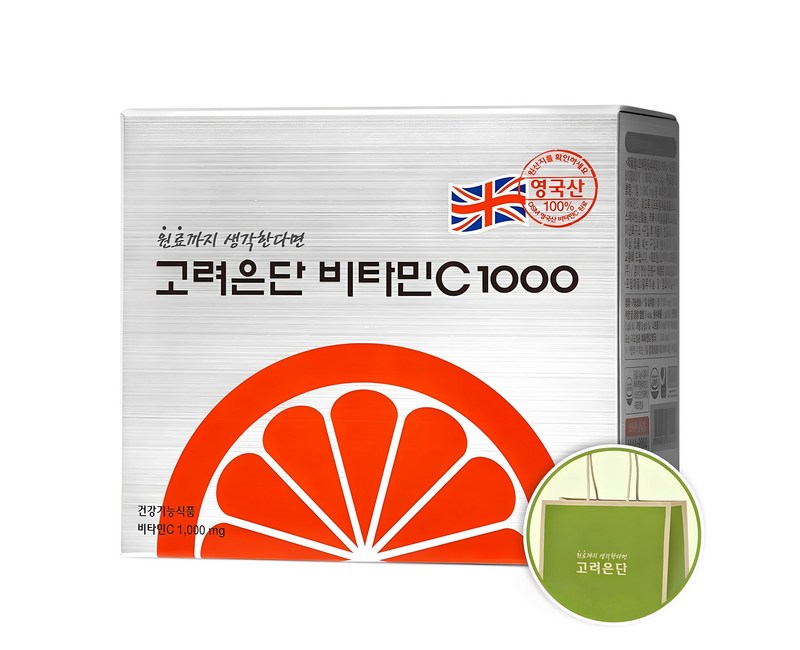 고려은단 비타민C 1000 + 쇼핑백, 1개, 180정
