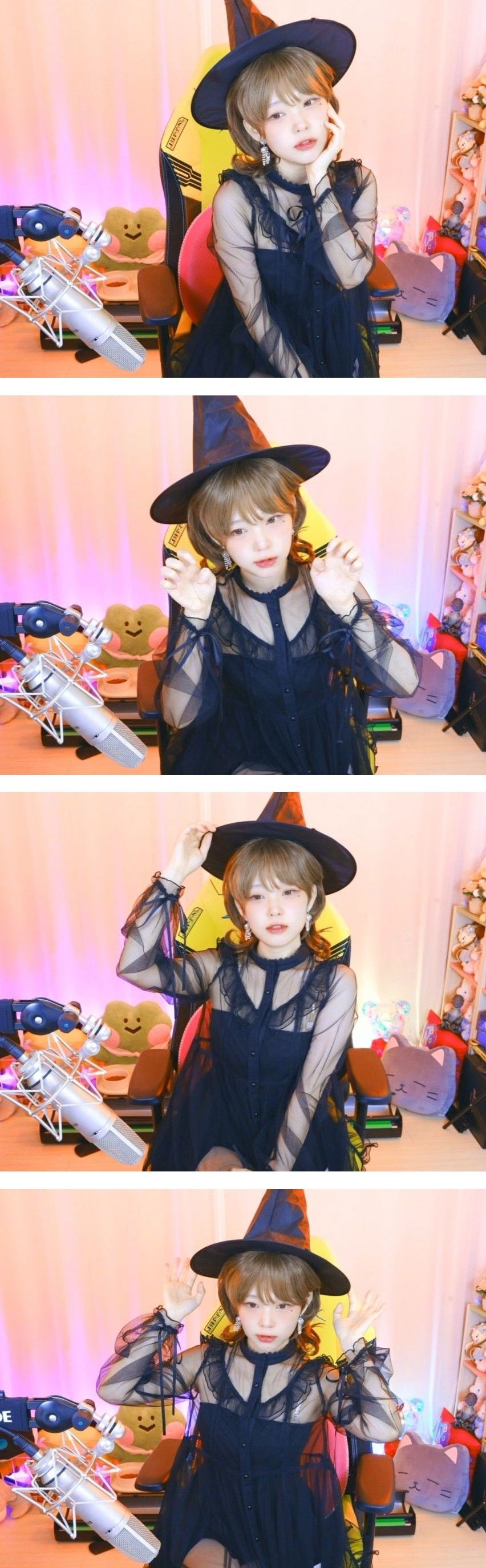 큐티 뷰티 섹시 그 자체 할로윈 떼보미야