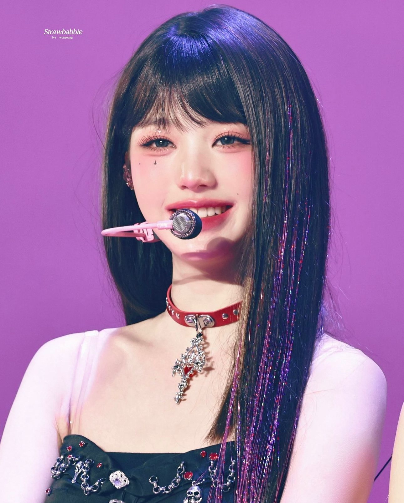 무대에서 원영 근접샷