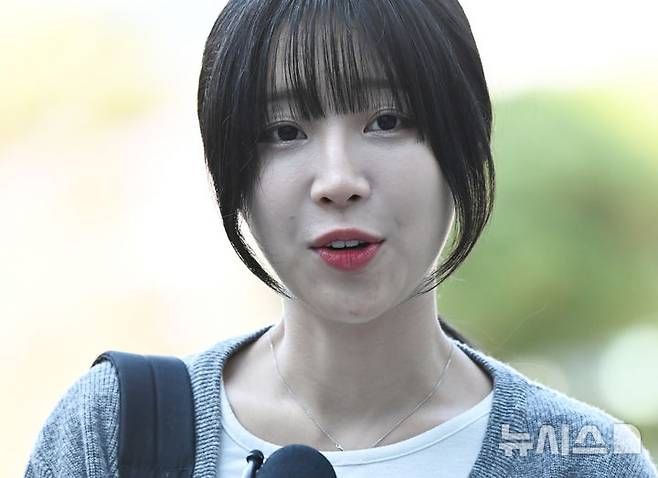 쯔양 제가 직접 해결해야… 바로 잡을 것 구제역 재판 증인 참석 [뉴시스Pic]