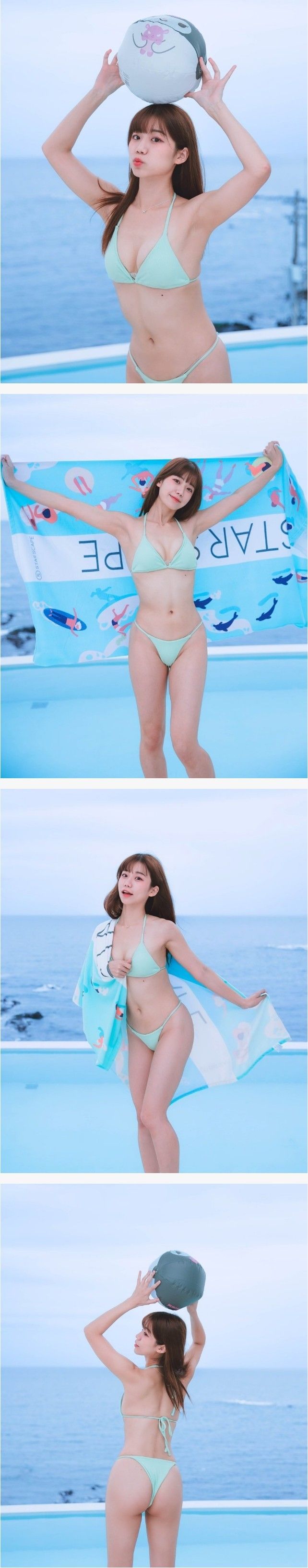 前 삼성 라이온즈 치어리더 심혜성 비키니