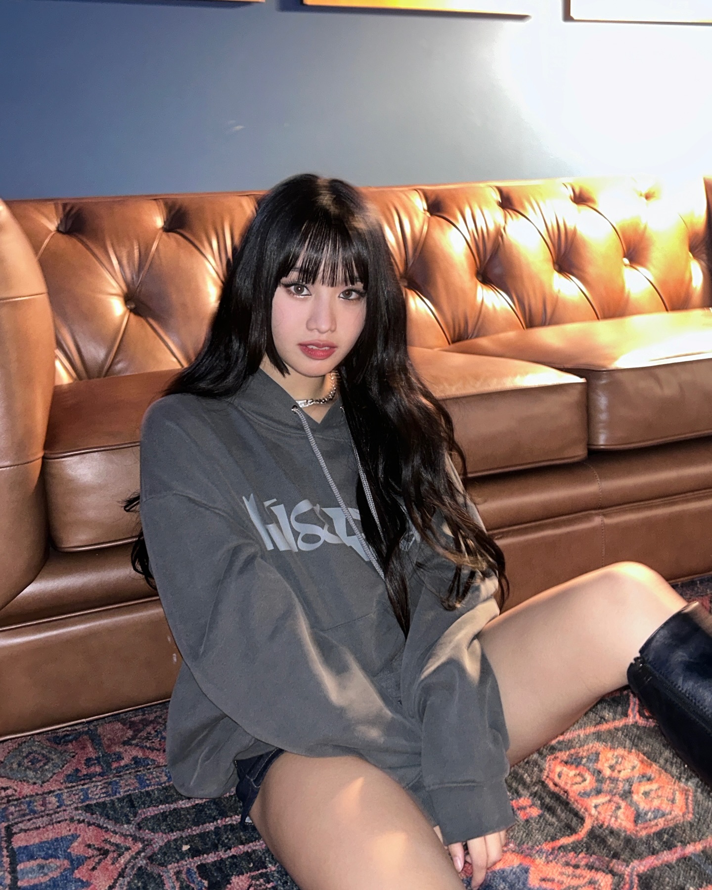 두손으로 쥐고도 많이 남는 후추 그라인더 키스오브라이프 나띠