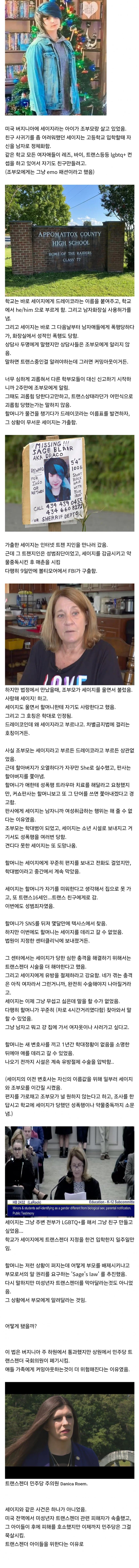 미국 여고생의 인생을 망가뜨린 PC충들...