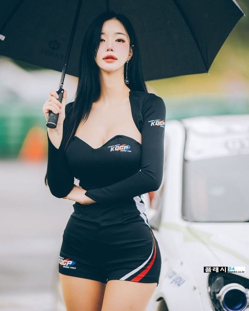 더커진 공대녀 레이싱모델 민한나