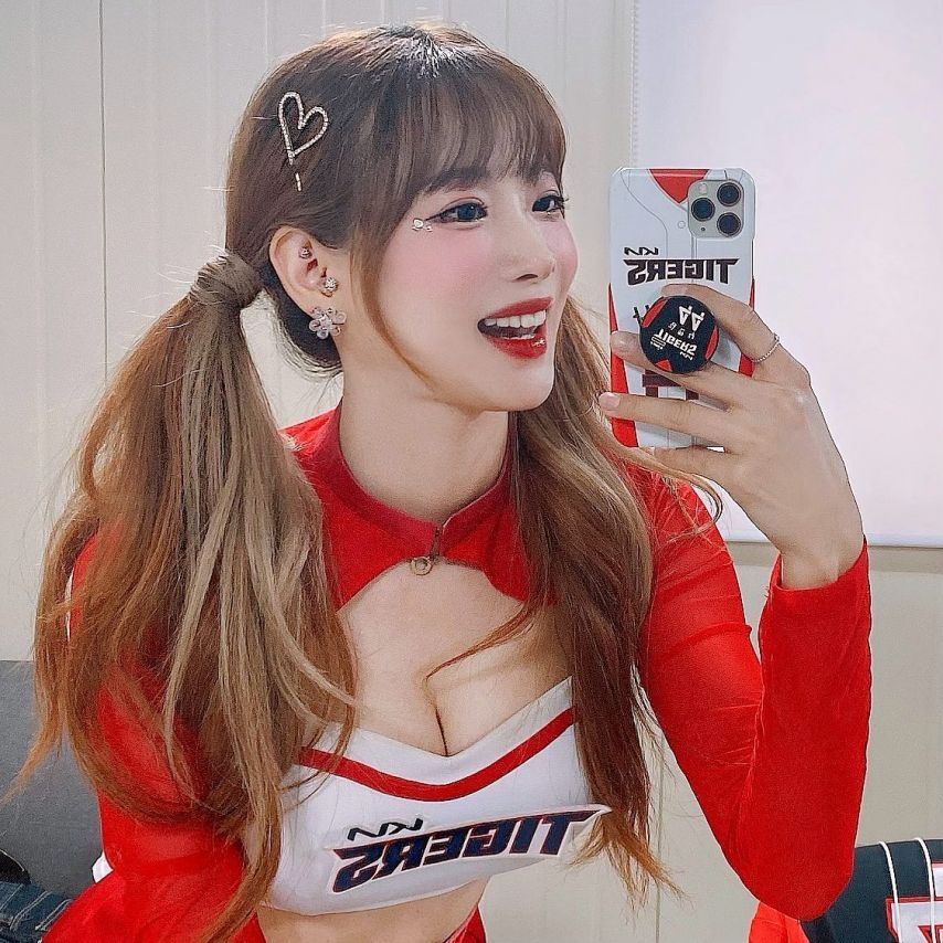 치어리더 김한나