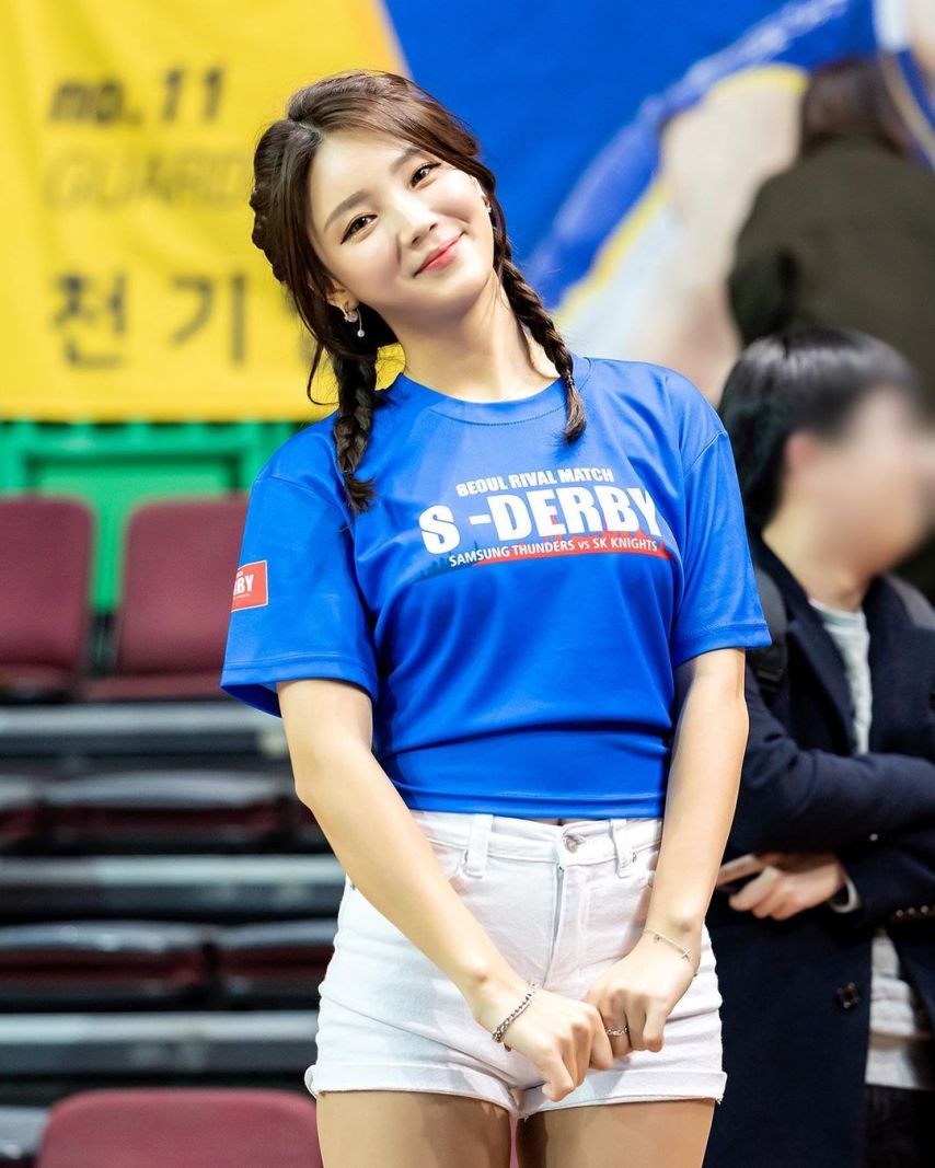 치어리더 정유민