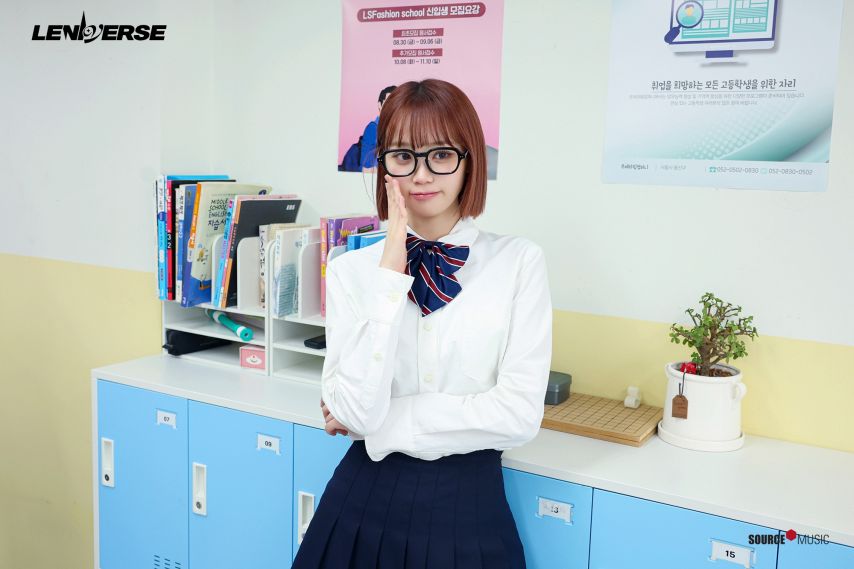 르세라핌 ‘핌하이스쿨’ Photo Sketch