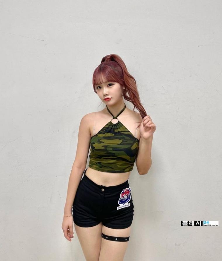 치어리더 최홍라