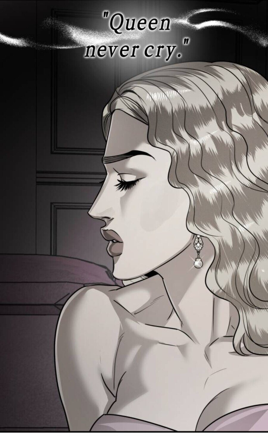 Queen never cry 웹툰 최신 근황