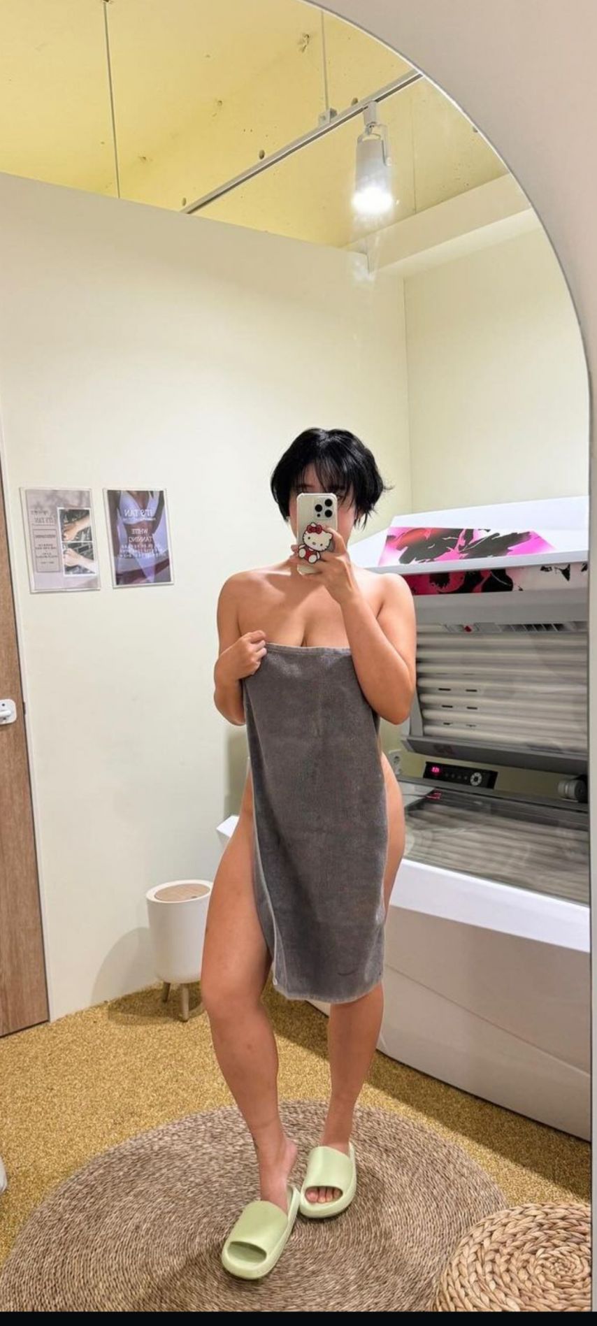 손민재 PT쌤 태닝 전 준비