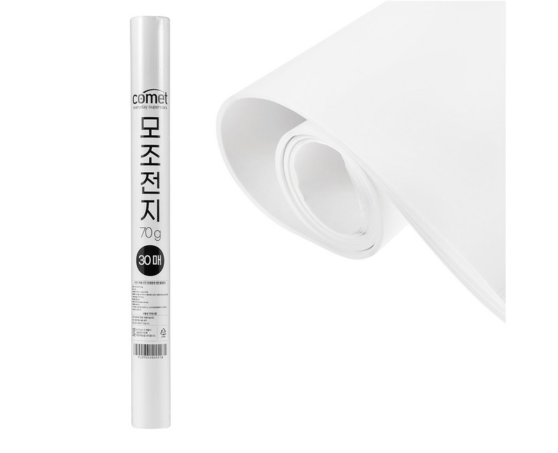 코멧 모조전지 70g 30매, 전지