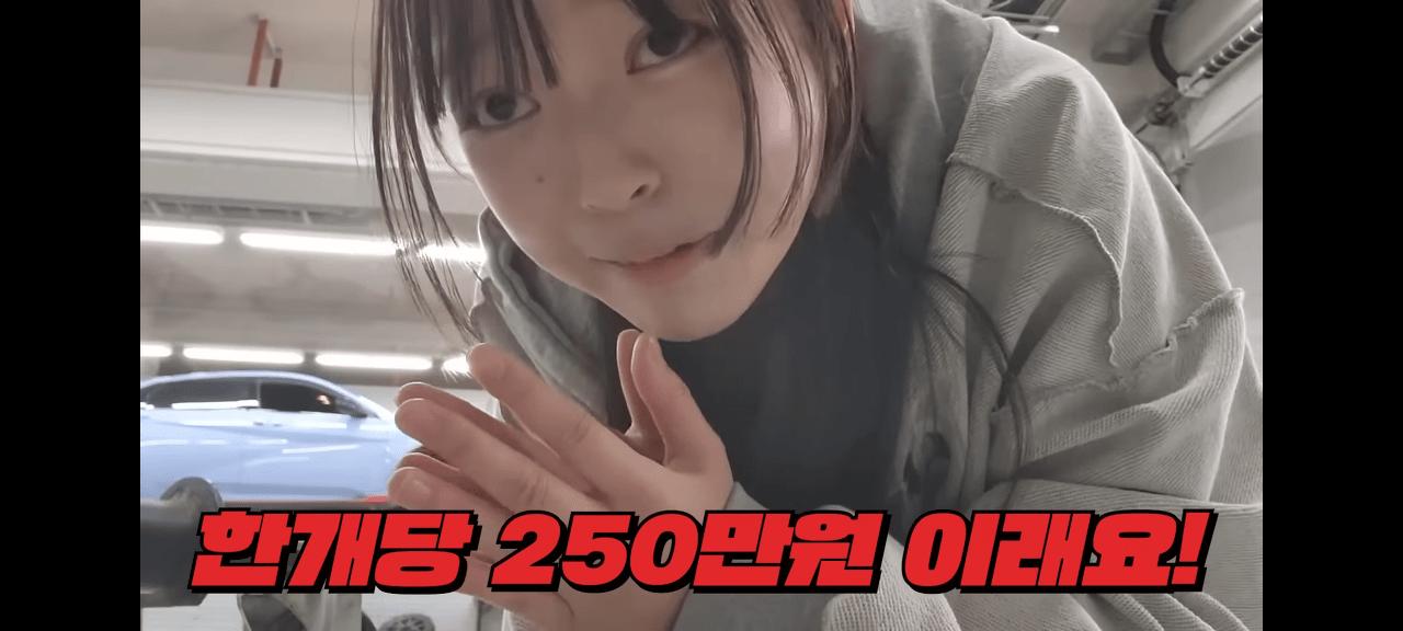 아반떼N 타고 서킷 달리다가 전복사고 난 여성 유튜버