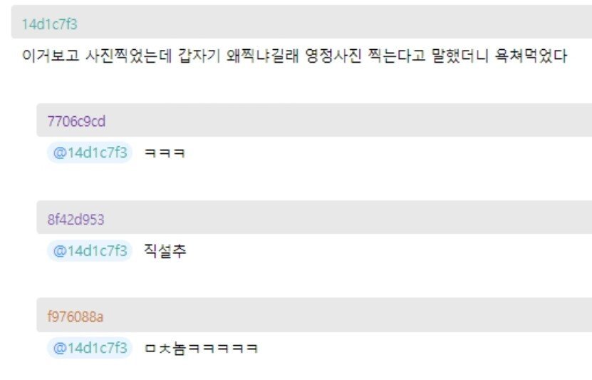 부모님 영정사진은 미리 확보해라.