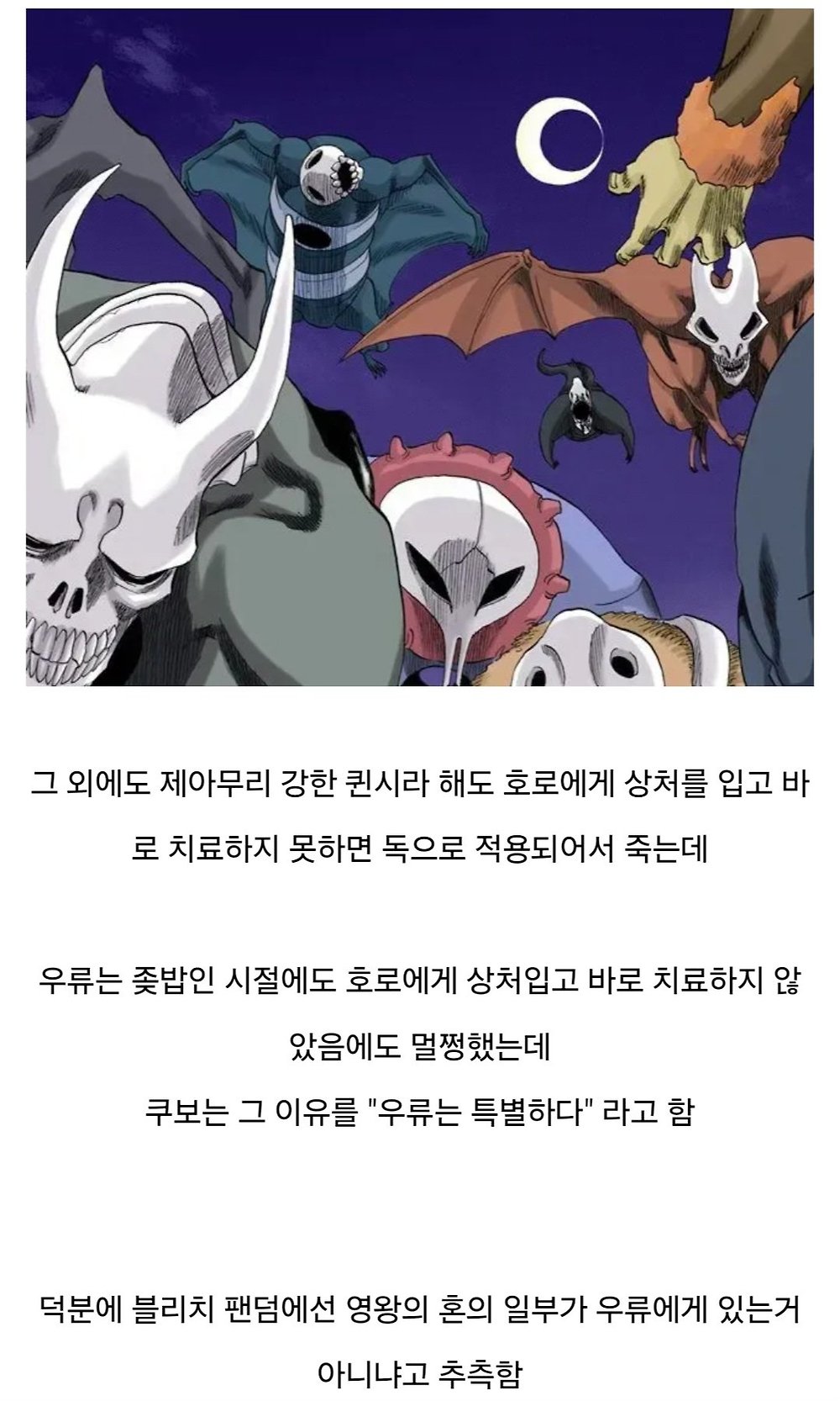 블리치 애니에서 추가된 떡밥