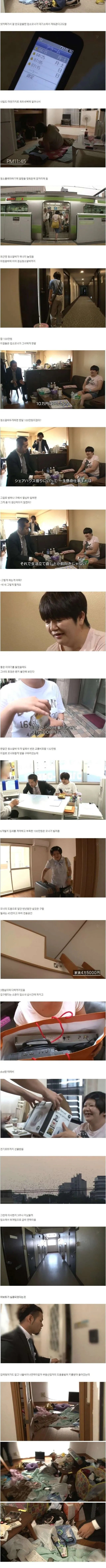 극빈층 30대 일본 여성의 삶