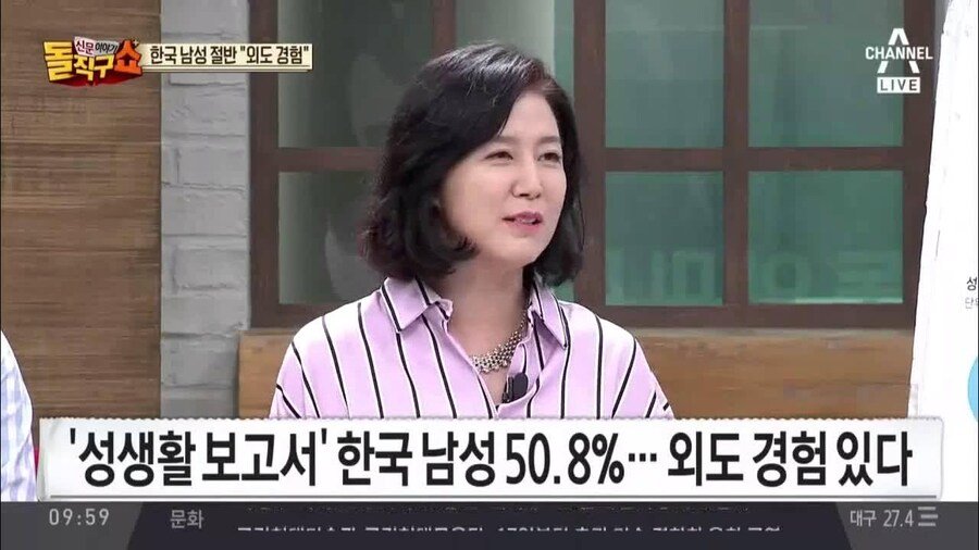 남성보고서, 한국 남성 50.8% 개쓰레기다 ㅎㄷㄷㄷ