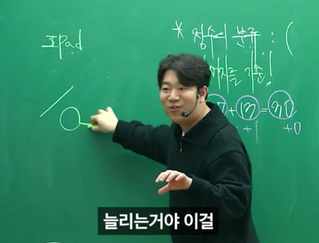 아이패드로만 문제를 잘 푸는 학생 ㄷㄷ