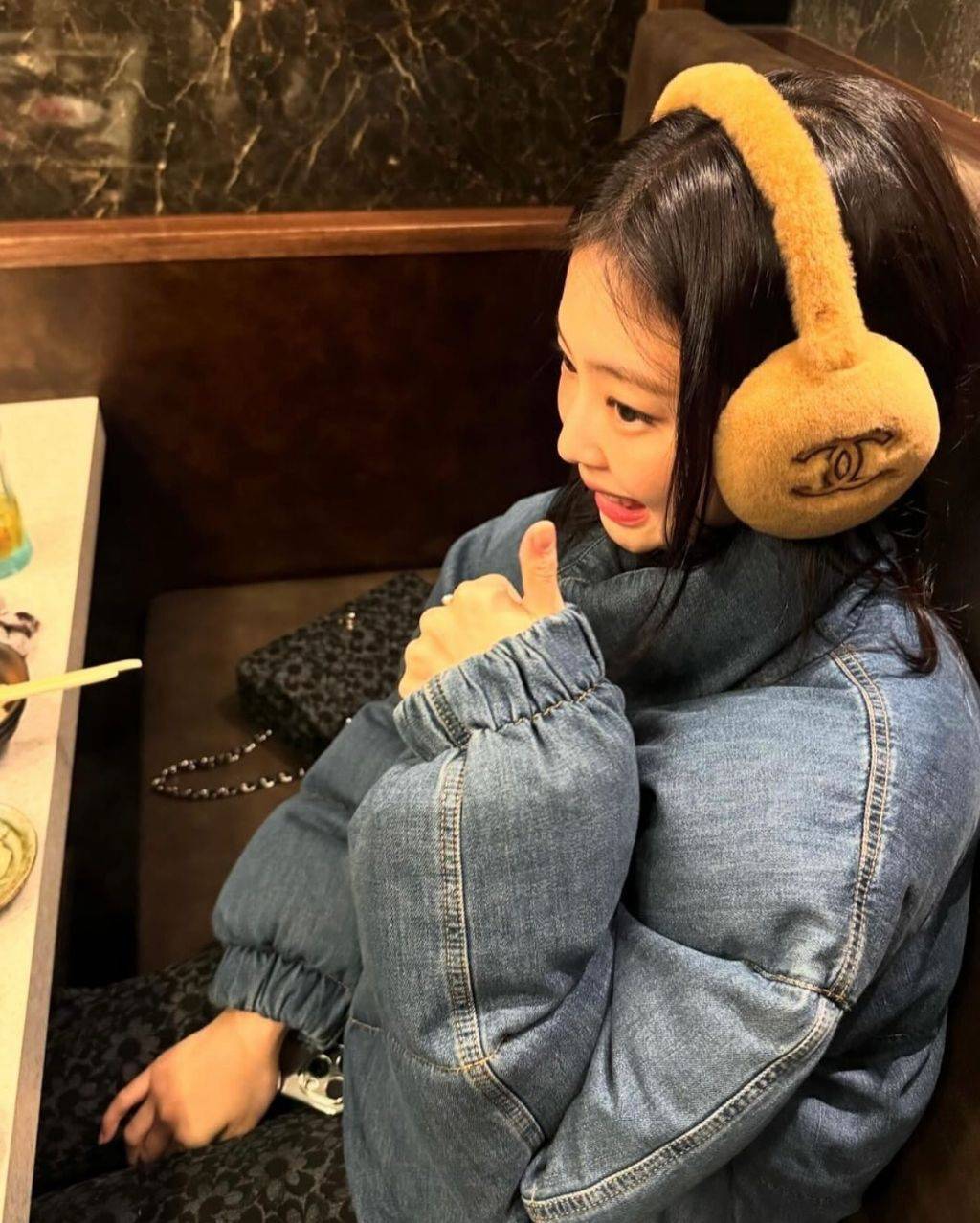 블랙핑크 제니가 알려주는 겨울 코디