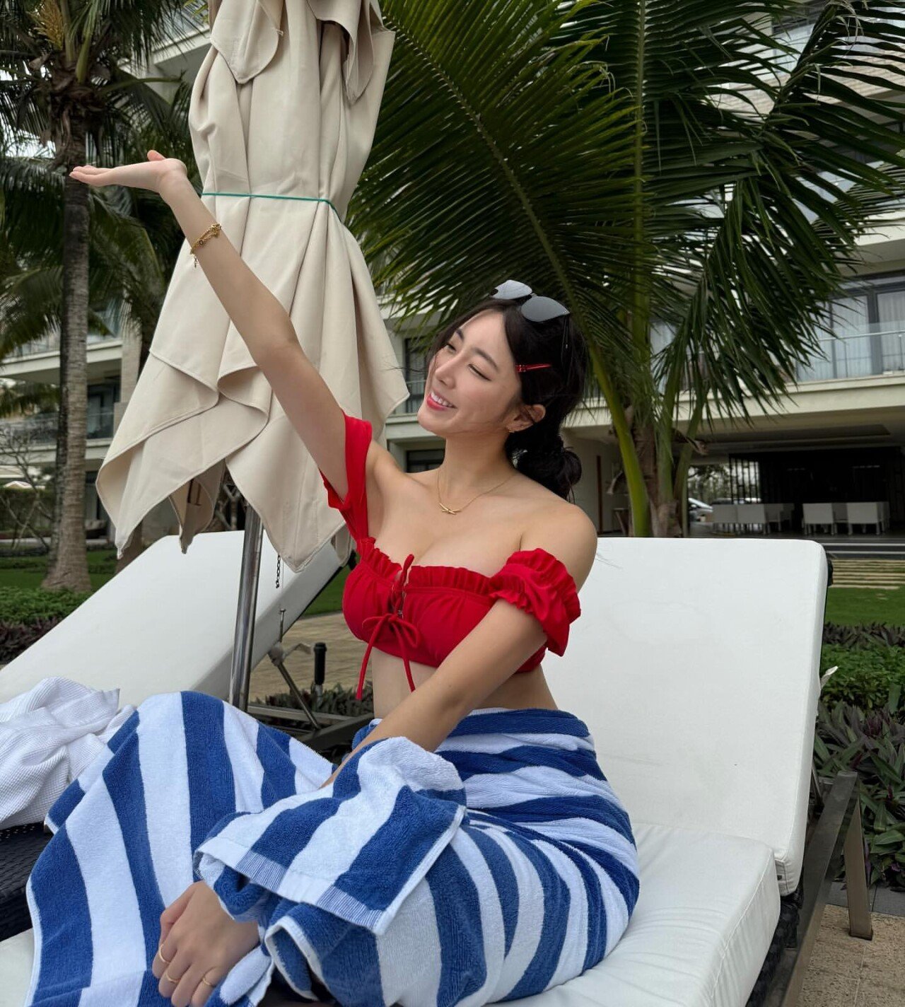 ㅇㅎ) 다낭에 간 안지현 치어리더