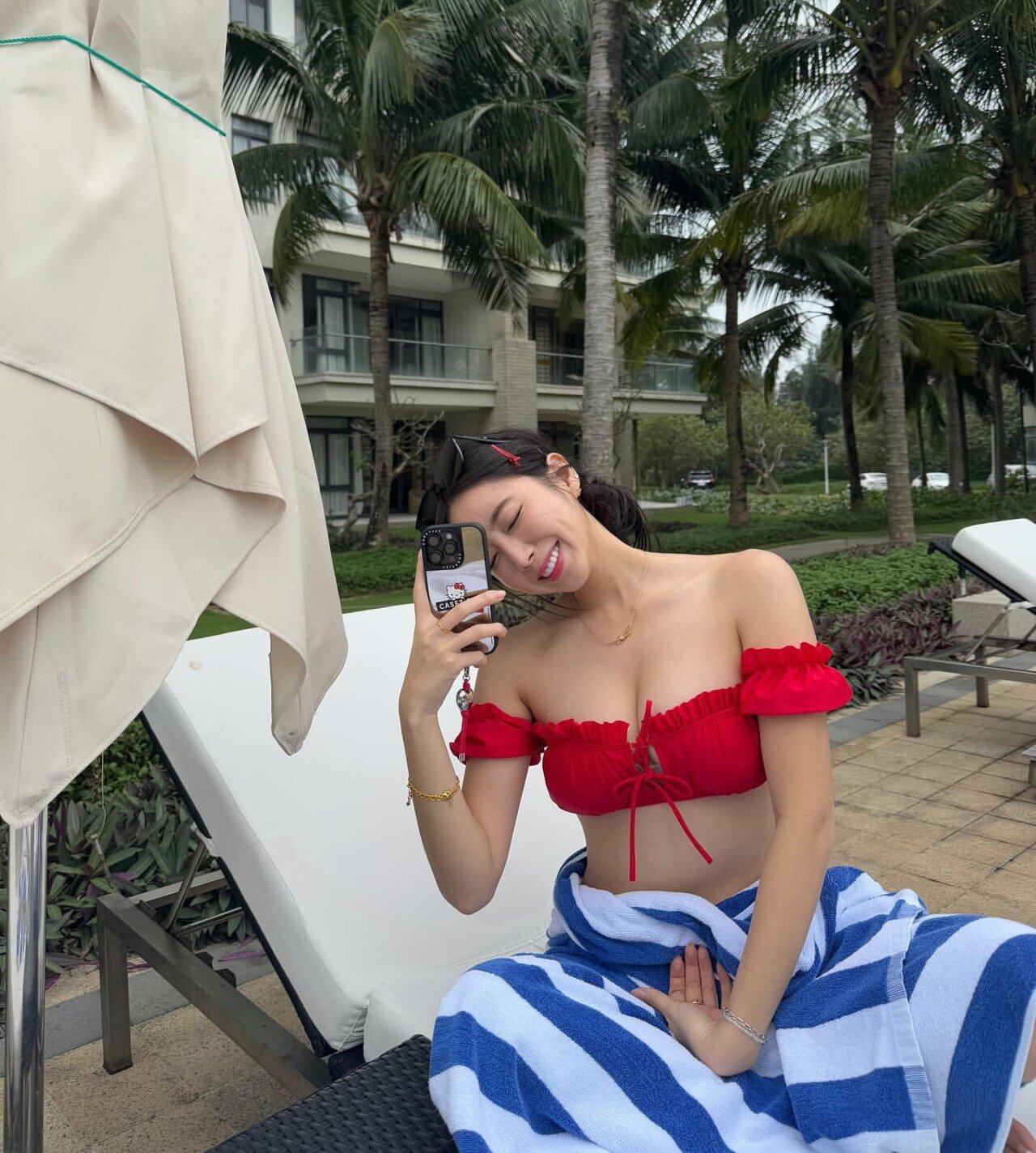 ㅇㅎ) 다낭에 간 안지현 치어리더