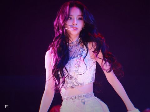 에스파 첫 콘서트 당시 카리나