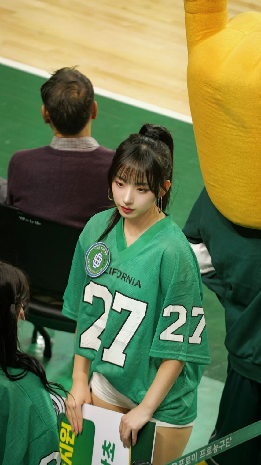 치어리더 하지원