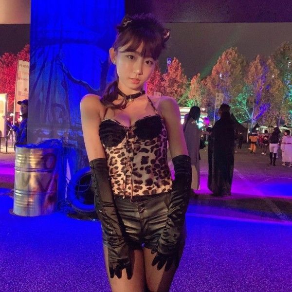 표은지 고양이 코스프레