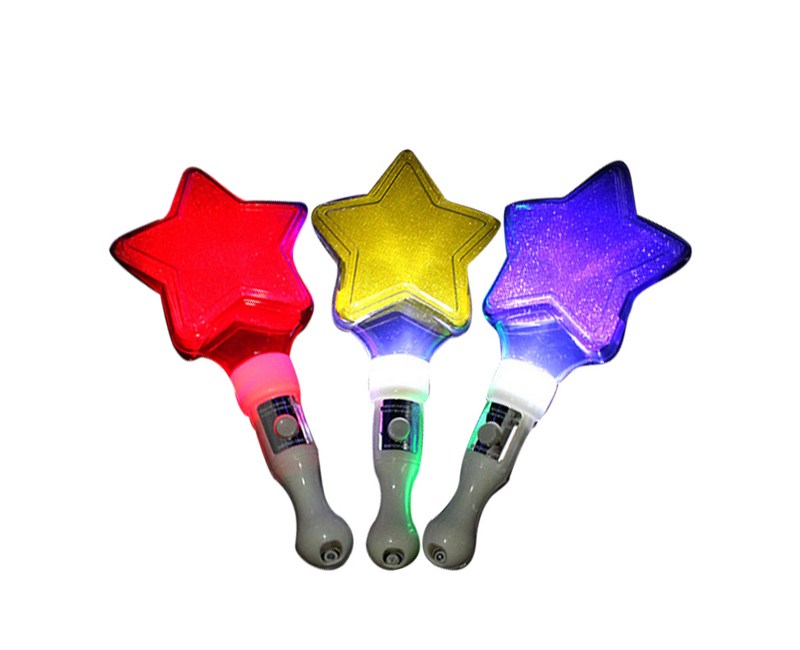 MAME LED 별 야광봉, 랜덤발송, 3개