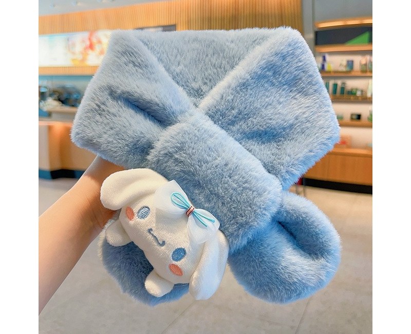 산리오 보들보들 목도리 시나모롤 헬로키티 포차코 쿠로미 마이멜로디 폼폼푸린