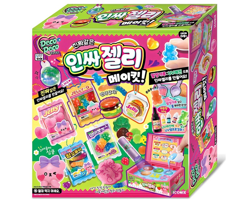 데코데코 진짜같은 인싸젤리 메이킷 메인, 혼합색상, 1개
