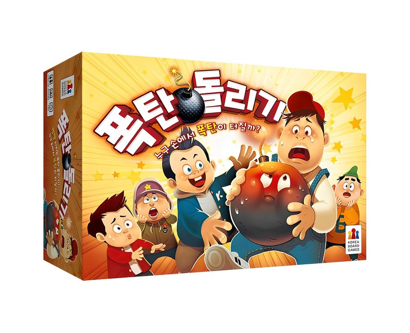 코리아보드게임즈 폭탄돌리기 보드게임, 혼합색상, 1개