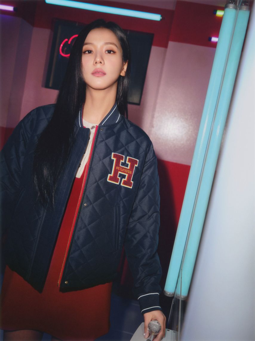 블랙핑크 지수 타미 힐피거 New Year 캠페인