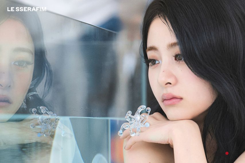 르세라핌 허윤진 ‘해파리’ Photo Sketch
