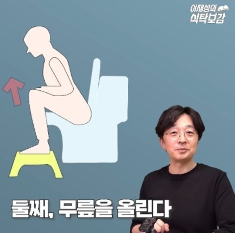 가장 과학적인 배변 자세