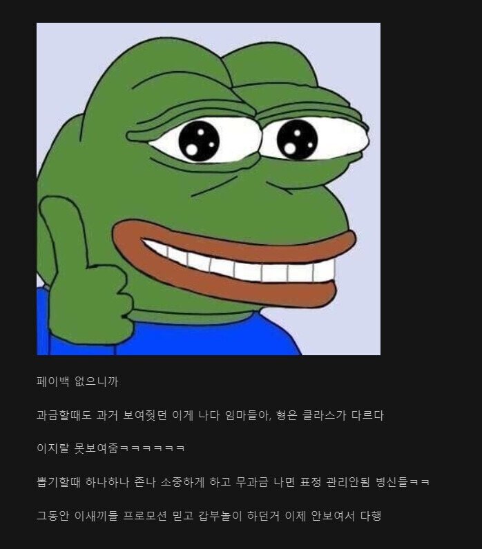 리니지류 bj들의 민낯이 까발려지는 시점