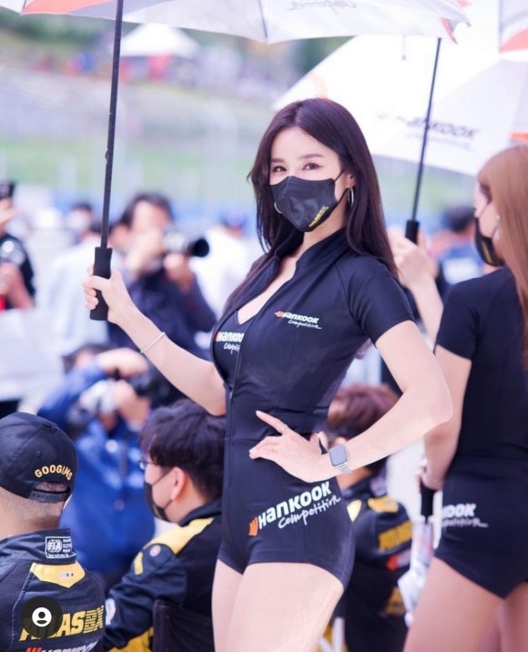 레이싱모델 안나경