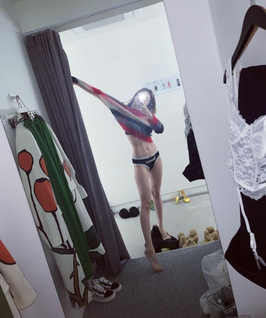 예뻤던 현아 몸매