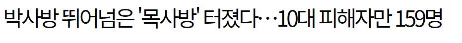 박사방 뛰어넘은 '목사방' 터졌다…10대 피해자만 159명